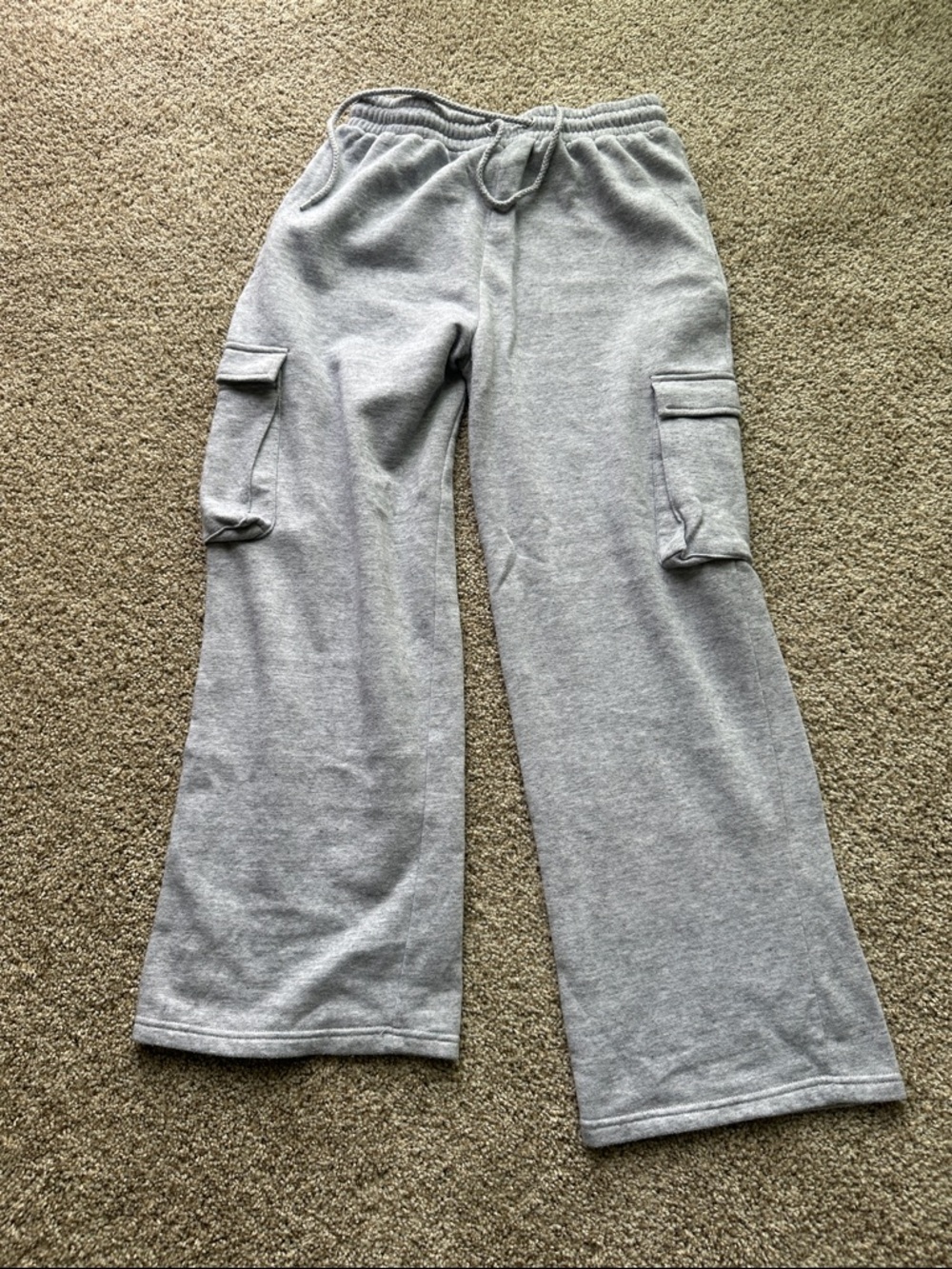 Reflex Gray Cargo Sweatpants